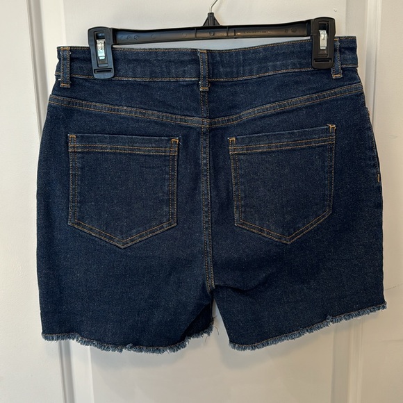 BODEN THE SALCOMBE DARK WASH JEAN SHORT US 6 - Picture 8 of 9